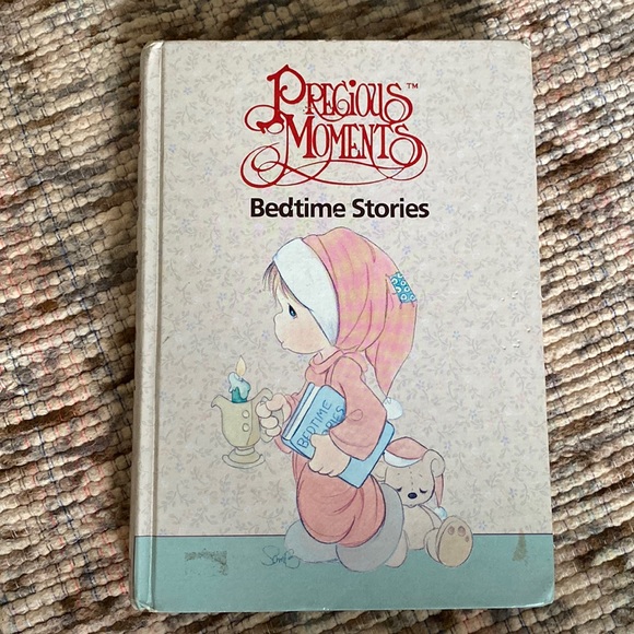 3/$30 Vintage Precious Moments Bedtime stories book, 1988 - Picture 3 of 9